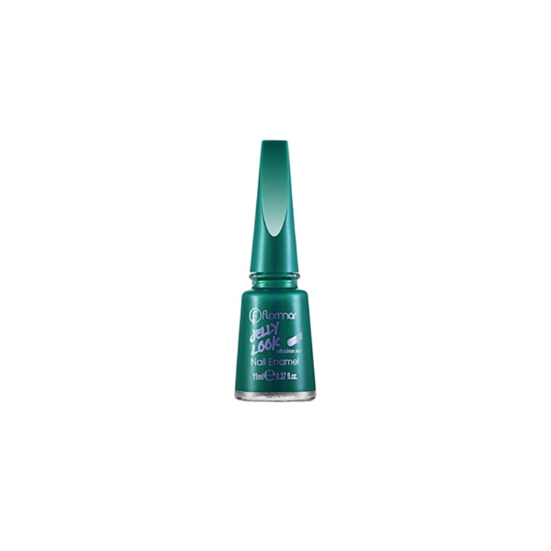 FLORMAR JELLY LOOK NAIL ENAMEL JL12 FOREST