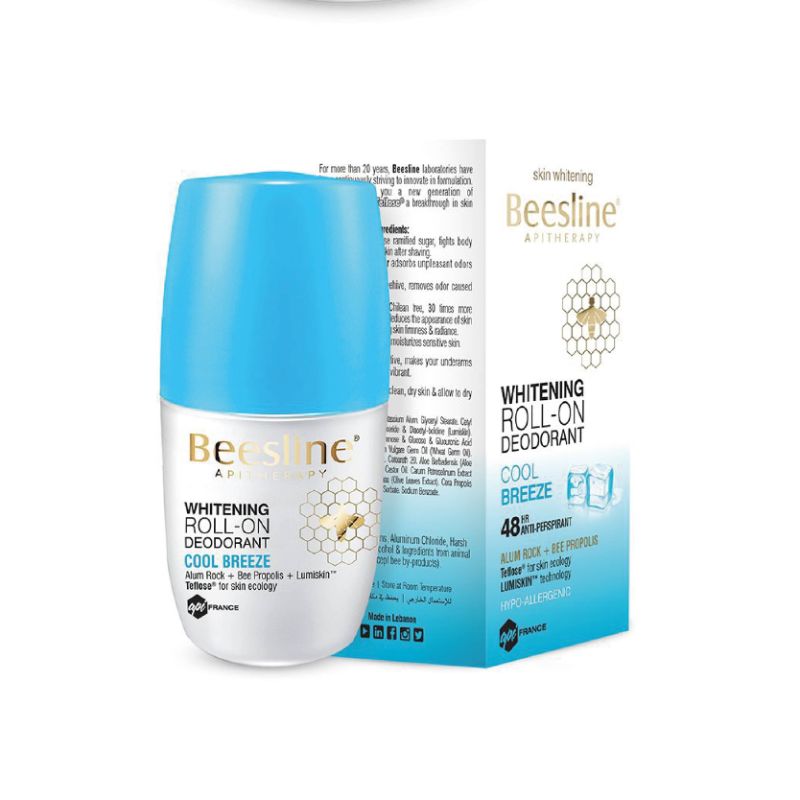 BEESLINE WHITENING DEO ROLL ON 50ML-COOL BREEZE