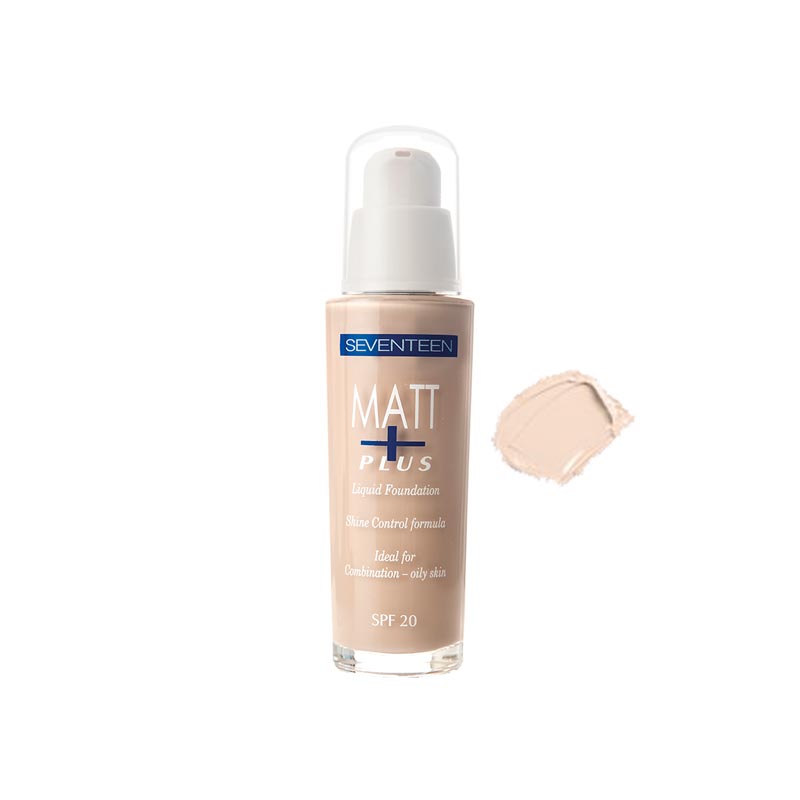 SEVENTEEN-MATT PLUS LIQUID FOUNDATION NO 00