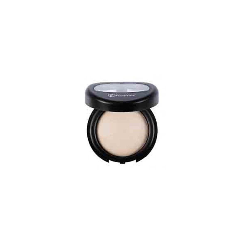 FLORMAR DIAMNDS BAKED E.SHADOW D01 WHITE DIAMOND