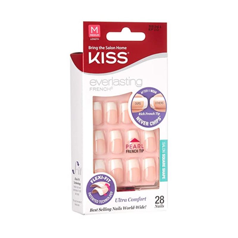 KISS EF10-KISS EF NAIL KIT WEDING GRWN