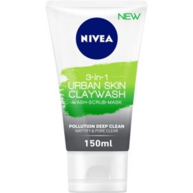 NIVEA URBAN SKIN CLAY WASH 150ML
