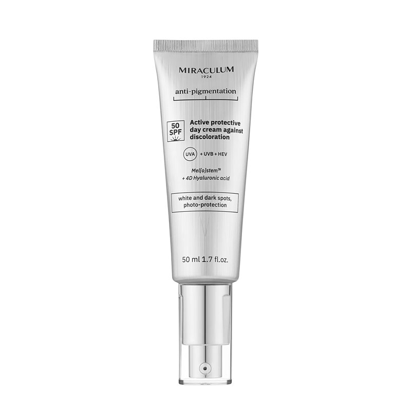 MIRACULUM ANTI-PIGMENTATION ACTIVE PROTECTIVE DAY CREAM AGAINST DISCOLORATION SPF50