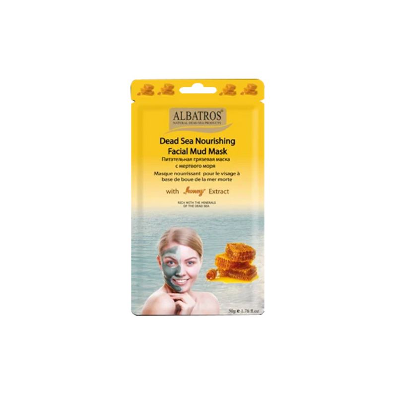 Al BatrosNourishing Facial Mud Mask with Honey Extract