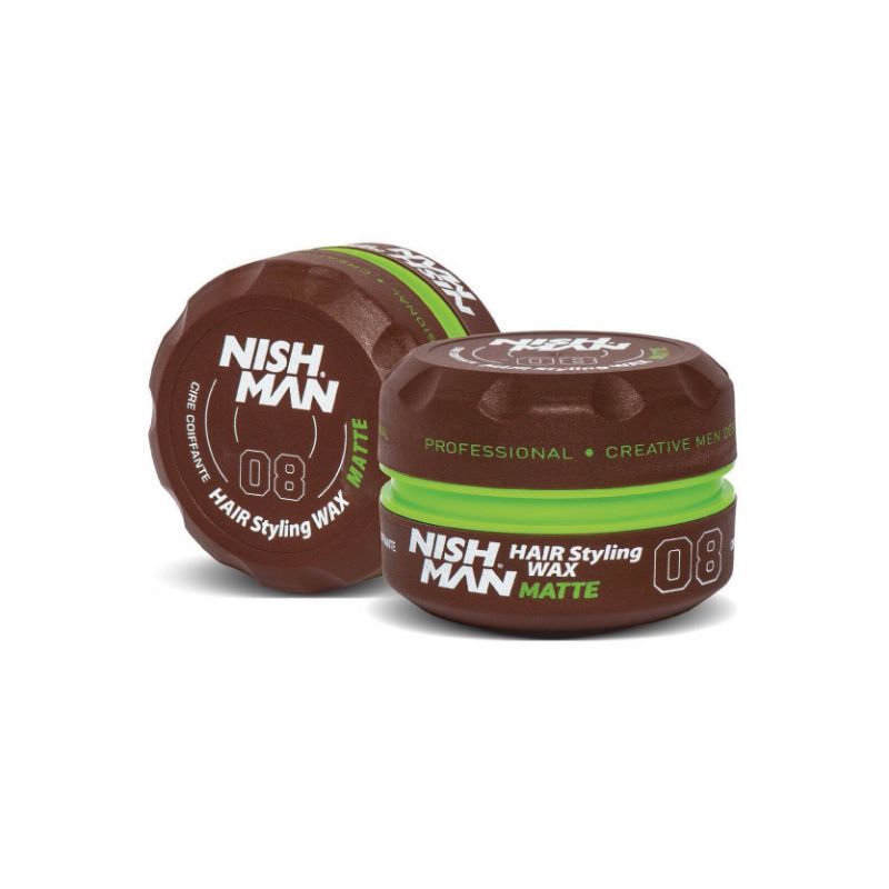 NISHMAN HAIR STYLING WAX MATTE 08