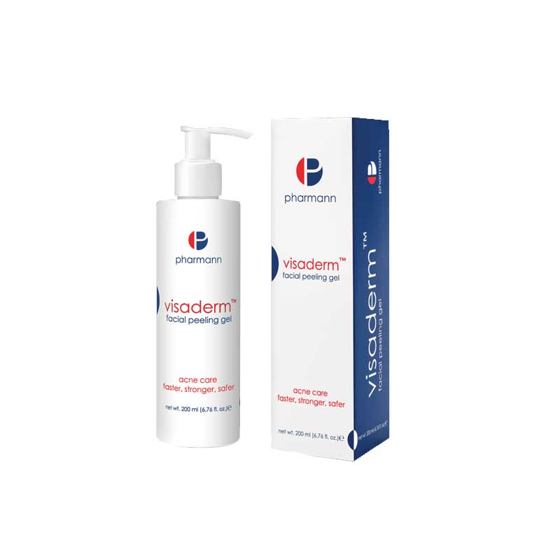 PHARMANN VISADERM FACIAL PEELING GEL 200ML