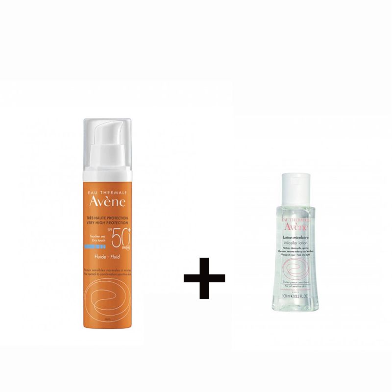 AVENE SUNBLOCK FLUID + AVENE MICELLAR LOTION 100ML