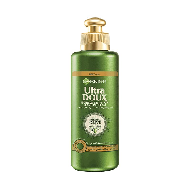 GARNIER ULTRA DOUX LEAVE IN CREAM OLIVE OIL 200ML