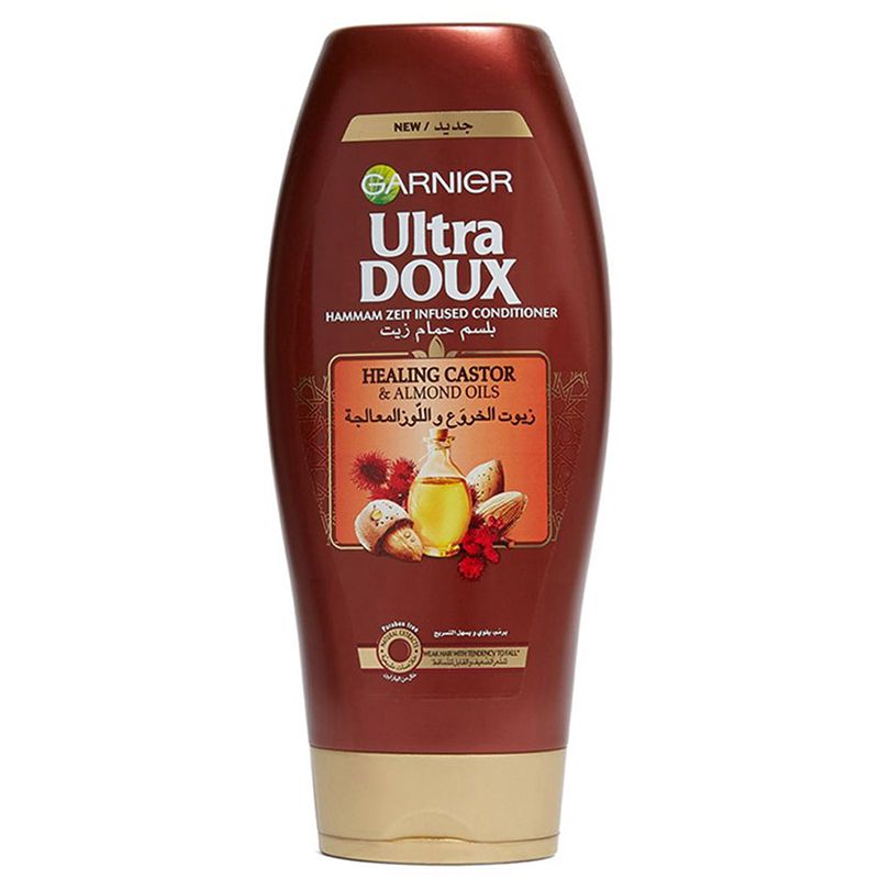 GERNIER ULTRA DOUX HEALING CASTOR CONDITIONER 400ML