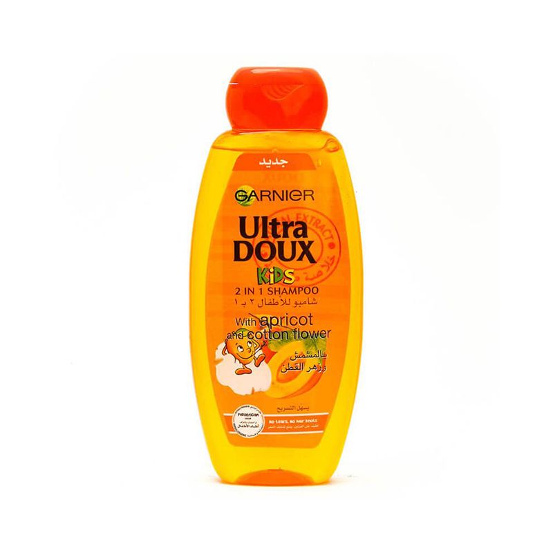 GERNIER ULTRA DOUX KIDS 2IN1 APRICOT SHAMPOO 400ML