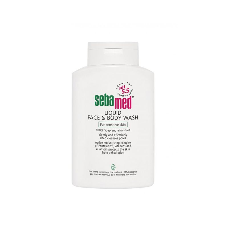 SEBAMED (SENSITIVE) LIQUID FACE WASH 500ML