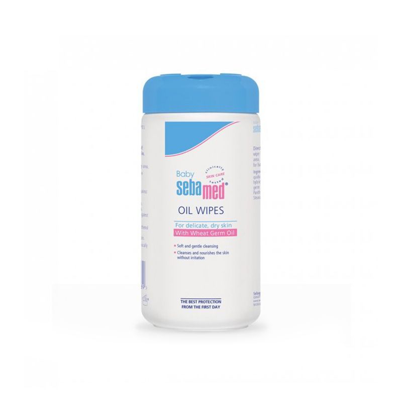 SEBAMED OILY WIPES 72 PCS