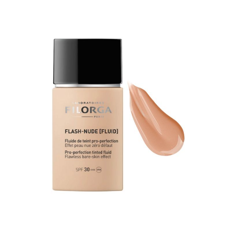 FILORGA FLASH NUDE (02) FOUNDATION FLUID 30ML -GOLD