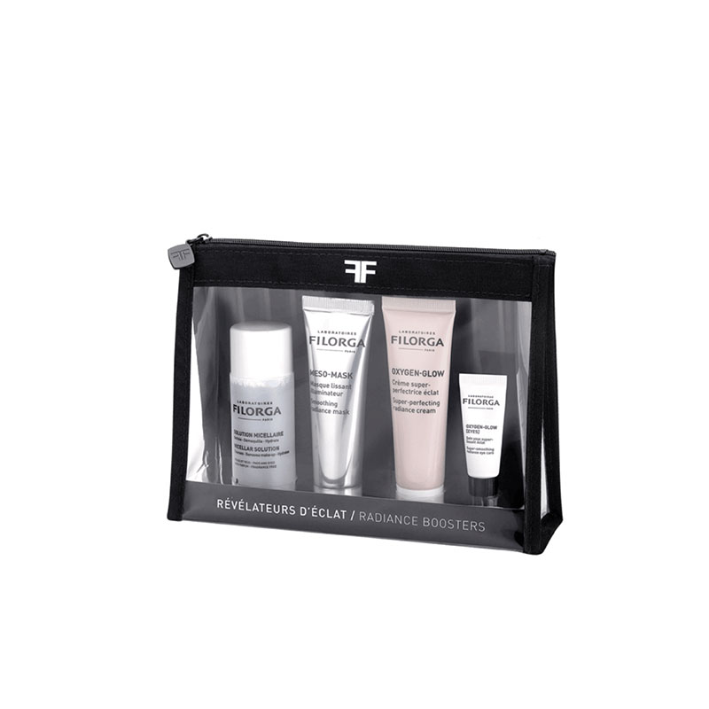 Filorga Radiance Kit (Micellar 50ml+ Meso Mask 30ml+ Oxygen Glow (cream 30ml+eye cream 4ml)) Routine 