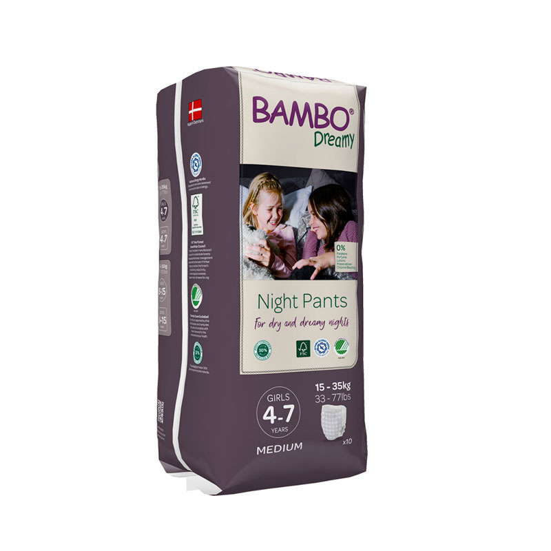 Bambo Dreamy Night pants 4-7 Girl, 15-35 kg 