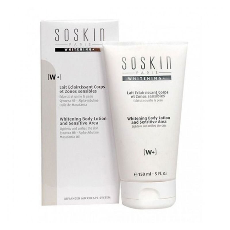 SOSKIN WHITENING SENSITIVE AREA & BODY CREAM 150ML