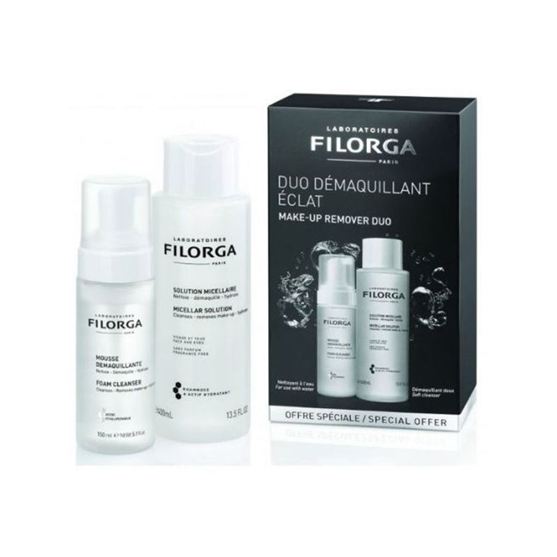 OFFER FILORGA CLEANSER(MOUSSE DEMAQUILLANTE 150ML+MICELLAR SOLUTION 400ML) SPECIAL PRICE