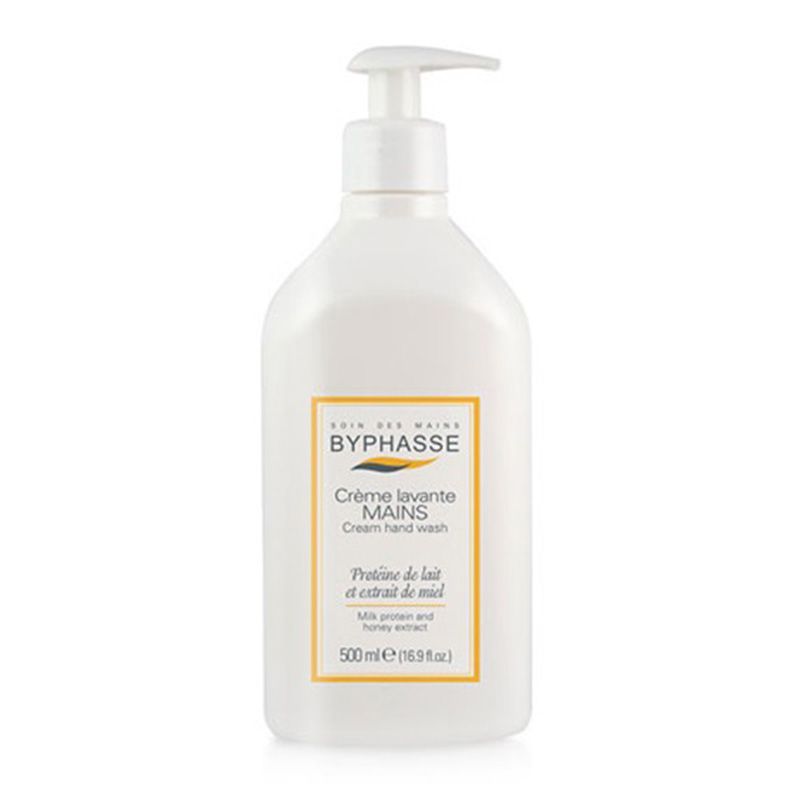 BYPHASSE LAVANTE MAINS CREAM HAND WASH MILK AND HONEY EXTRACT 500ML