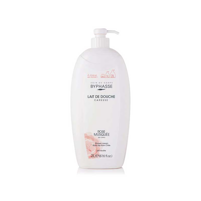 BYPHASSE SHOWER CREAM 2 L. ROSEHIP.