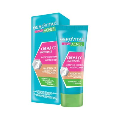 GEROVITAL STOP ACNEE MATTIFYING CC CREAM