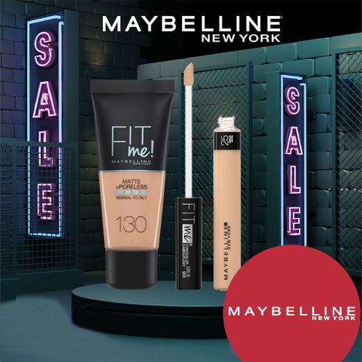 MY FIT ME CONCEALER 15 FA + MY FIT ME FDT 120 Classic Ivor 