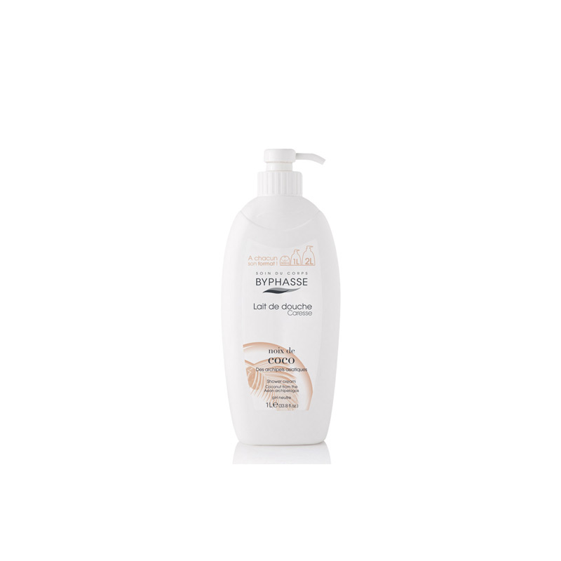 BYPHASSE CARESSE SHOWER CREAM ROSEHIP 1L