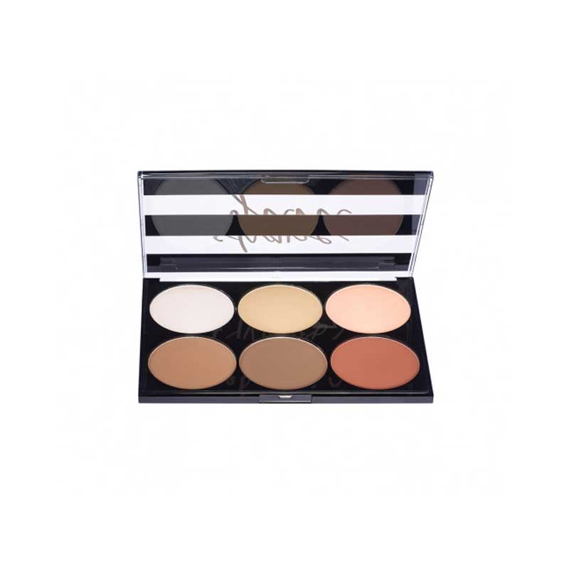 MON REVE SHAPE GURU PALETTE No.02 MEDIUM