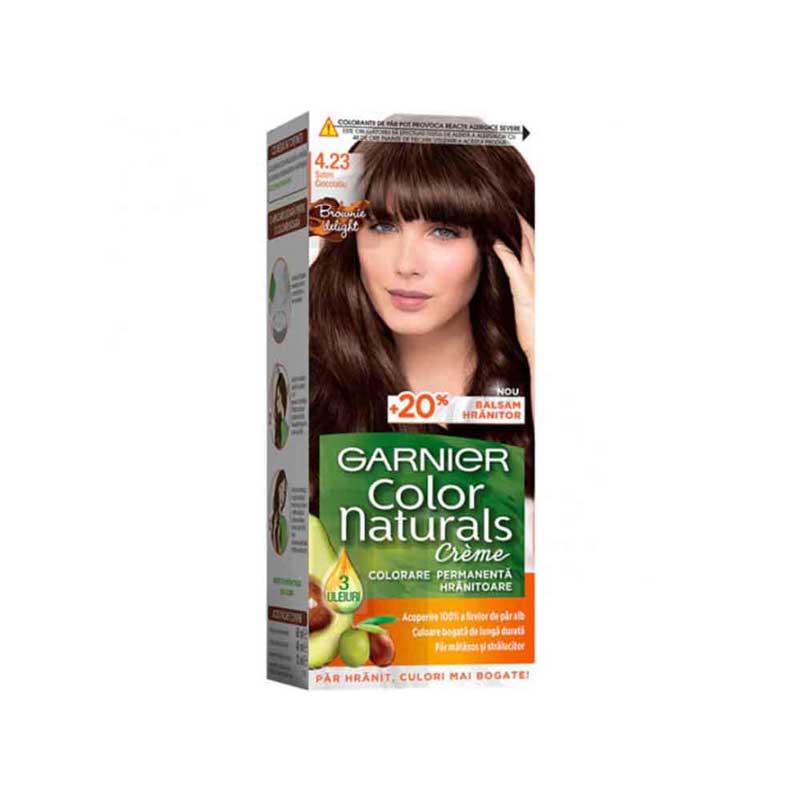 GARNIER COLOR NAT BROWNIE (SHADE 4.23) L2 @ 20%