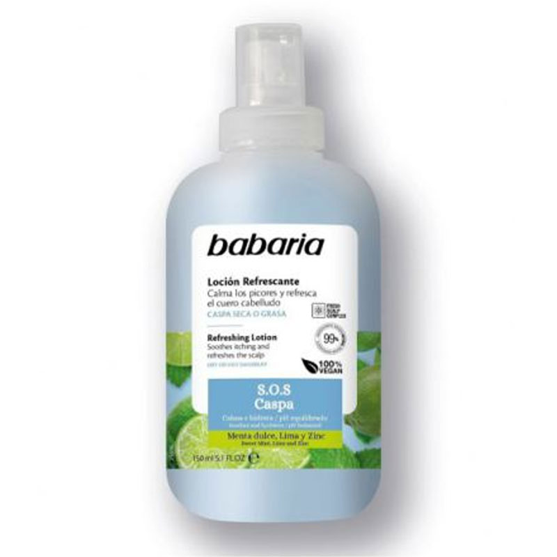 BABARIA SOS DUNDRUFF REFRESHING LOTION 150ML
