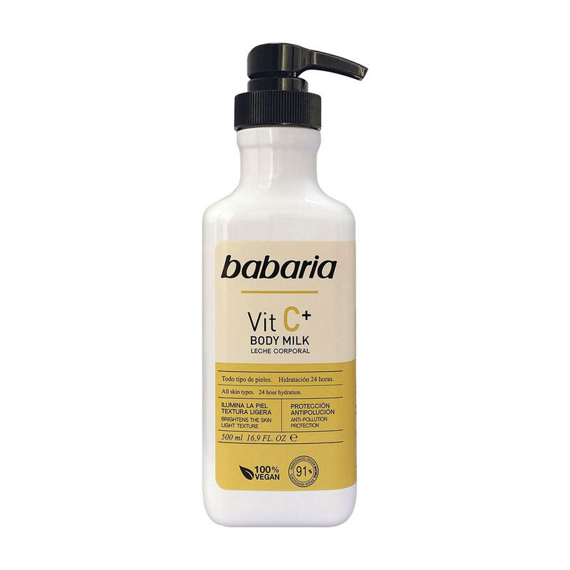 BABARIA VIT C BODY MILK 500ML