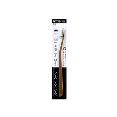 SWISSDENT Whitening Classic Gold tooth brush