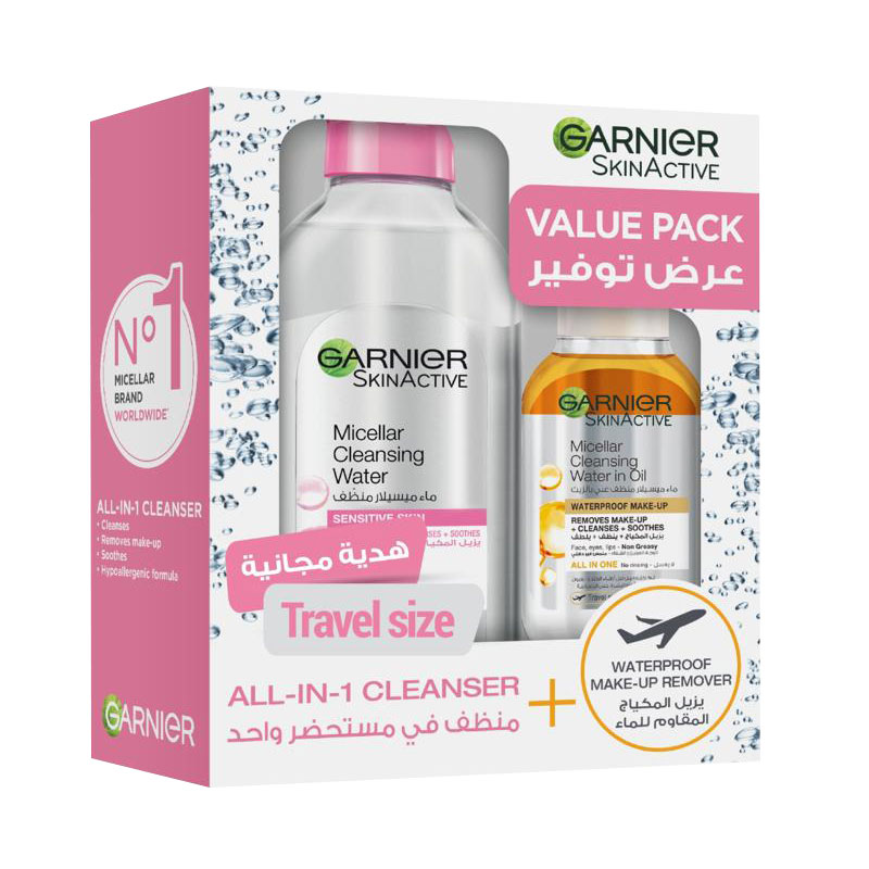 GARNIER MW Classic 400 ml+100 ml Oil free