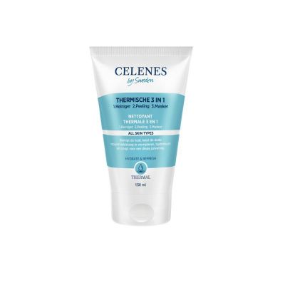 CELENES BY SWEDEN THERMAL 3IN1 CLEANSER-PEELING-MASK 150ML