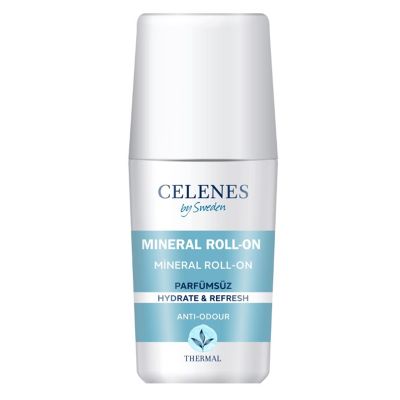 CELENES BY SWEDEN THERMAL MINERAL ROLL ON UNSCENTED 75ML