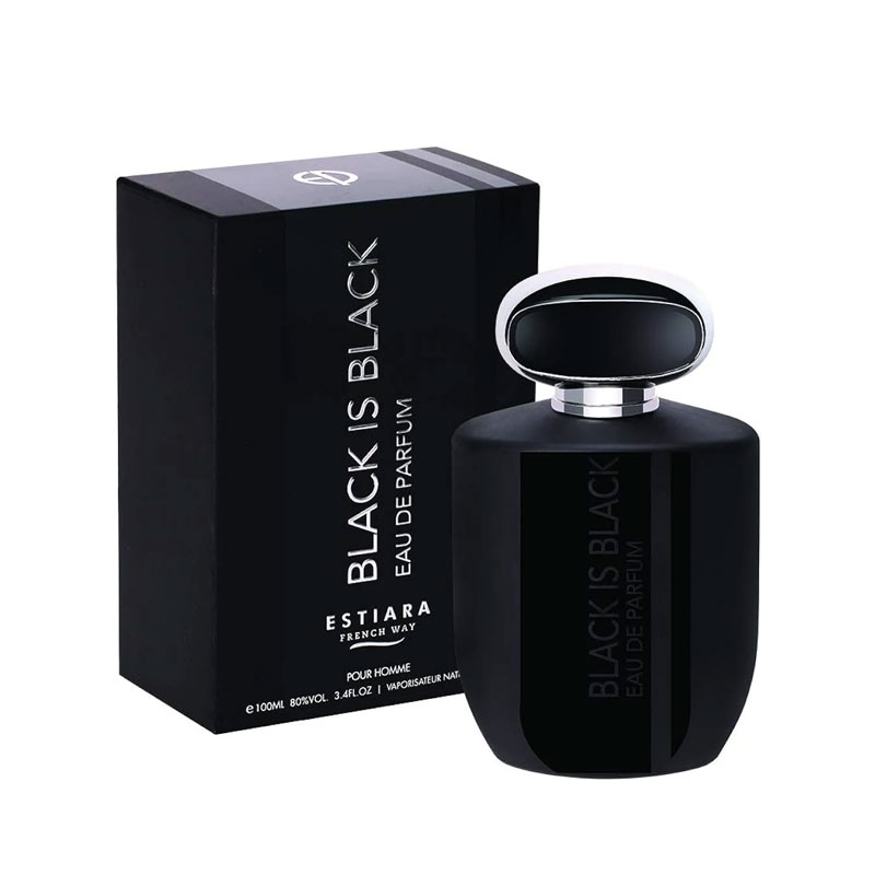 ESTIARA  BLACK IS BLACK EAU DE PARFUM