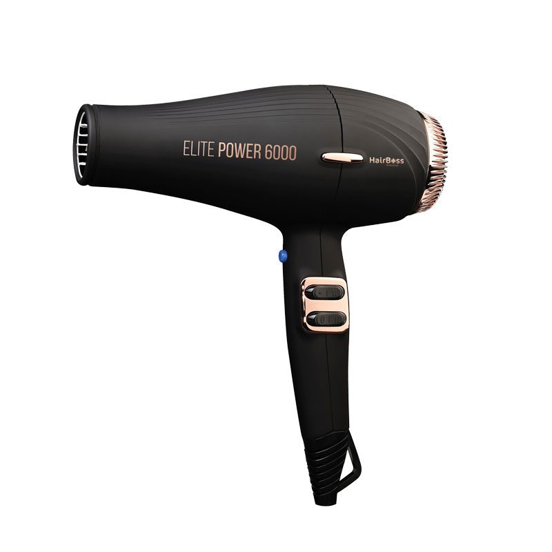 HAIR BOSS ELITE POWER 6000 BLACK/ROSE GOLD