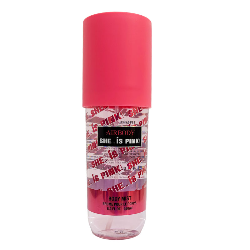 AIR BODY SPLASH SHE IS PINK 250 ML