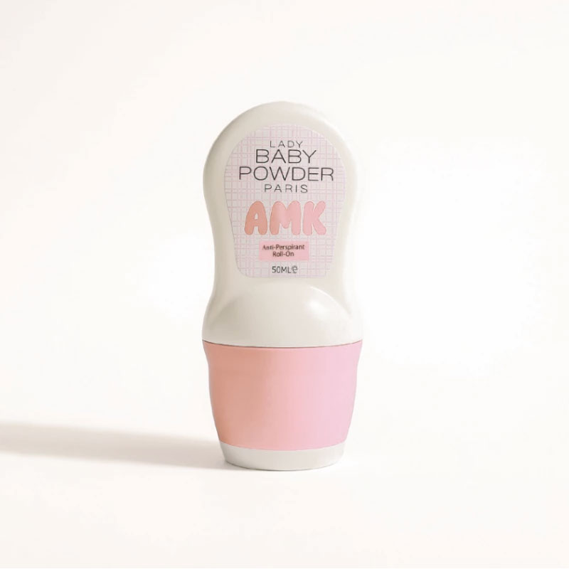 LADY BABY POWDER AMK ANTI-PRESPIANT ROLL ON PINK 50 ML
