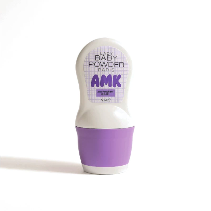 LADY BABY POWDER AMK ANTI-PRESPIANT ROLL ON PURPLE 50 ML