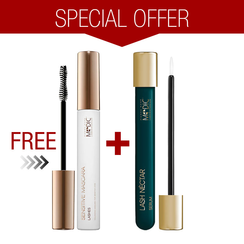 PIERRERENE ONLINE OFFER (LASH NECTAR SERUM + MASCARA LASHES V FOR FREE)