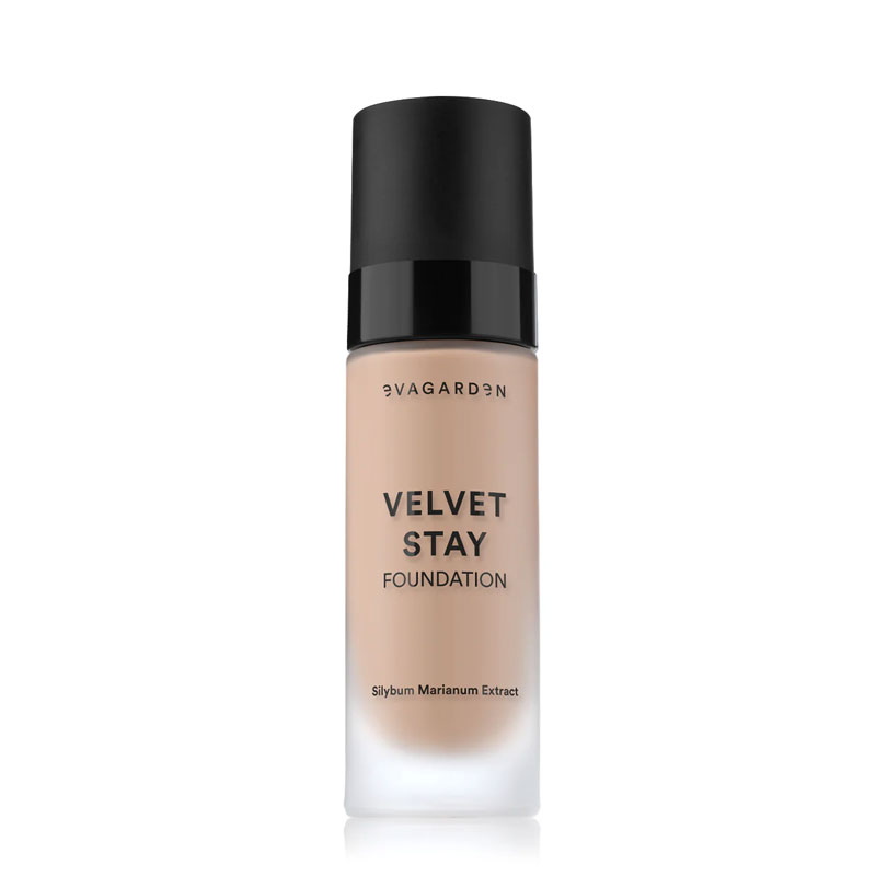 EVAGARDEN  FOUNDATION VELVET STAY 800 TENDER PEACH