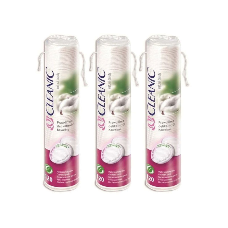 Cleanic Set of Pure Effect pads 3 x 120 pcs