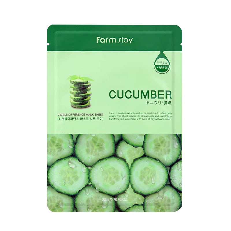 FARM STAY CUCUMBER FACE MASK 23ML