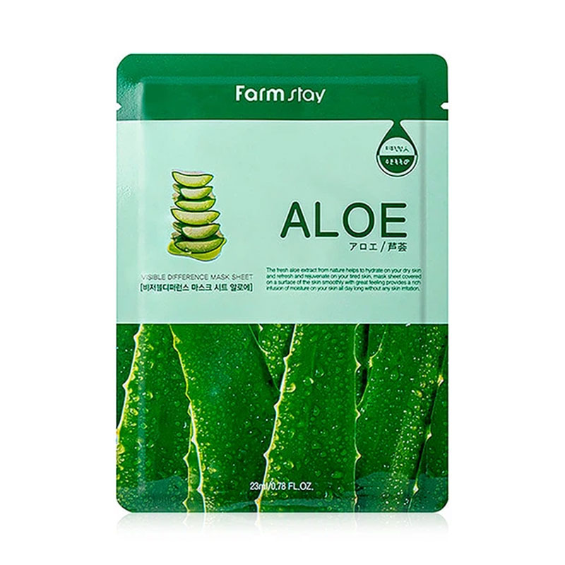 FARM STAY ALOE FACE MASK 23ML