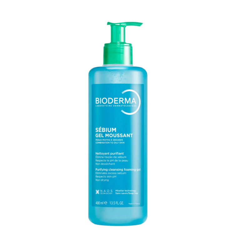 BIODERMA SBIUM GEL MOUSSANT 400ML PUMP