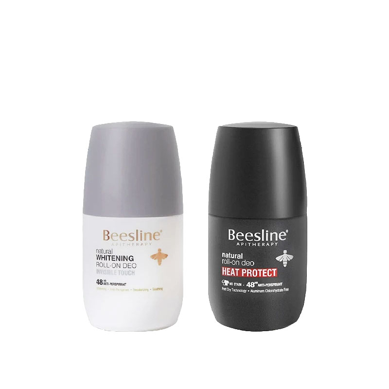 Beesline W. Deo Roll-On Invisible Touch. + Beesline W. Deo Heat Protection