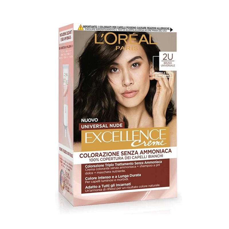 L'Oréal Paris Excellence Universal Nudes  Ammonia-Free Darkest Brown 2U 