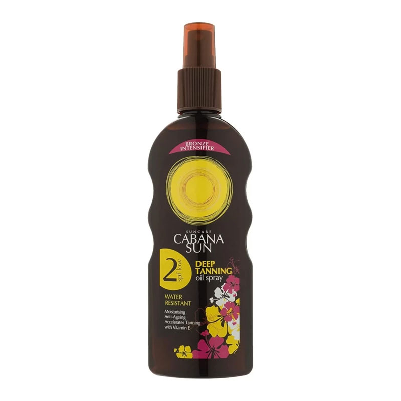 Cabana Deep Tanning Oil Spray SPF2  200ML